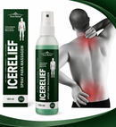 spray massageador para alívio muscular